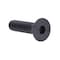 Prime-Line #10-24 Socket Head Cap Screw, Flat, Black Oxide Alloy Steel, 3/4 in Length, 50 PK 9173508 - alternate 1